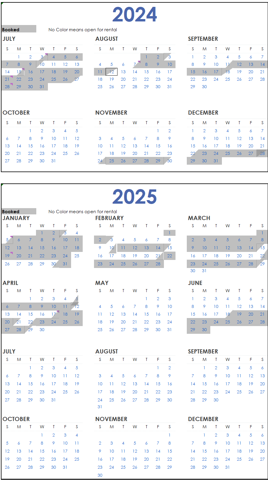 Calendar 2024